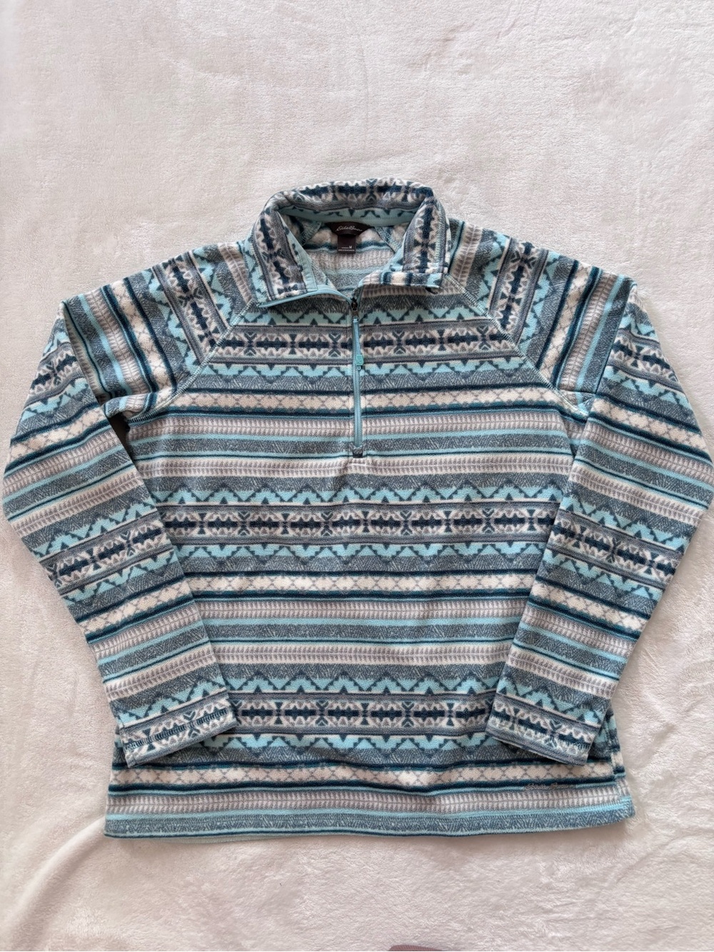 Eddie Bauer quarter zip fleece